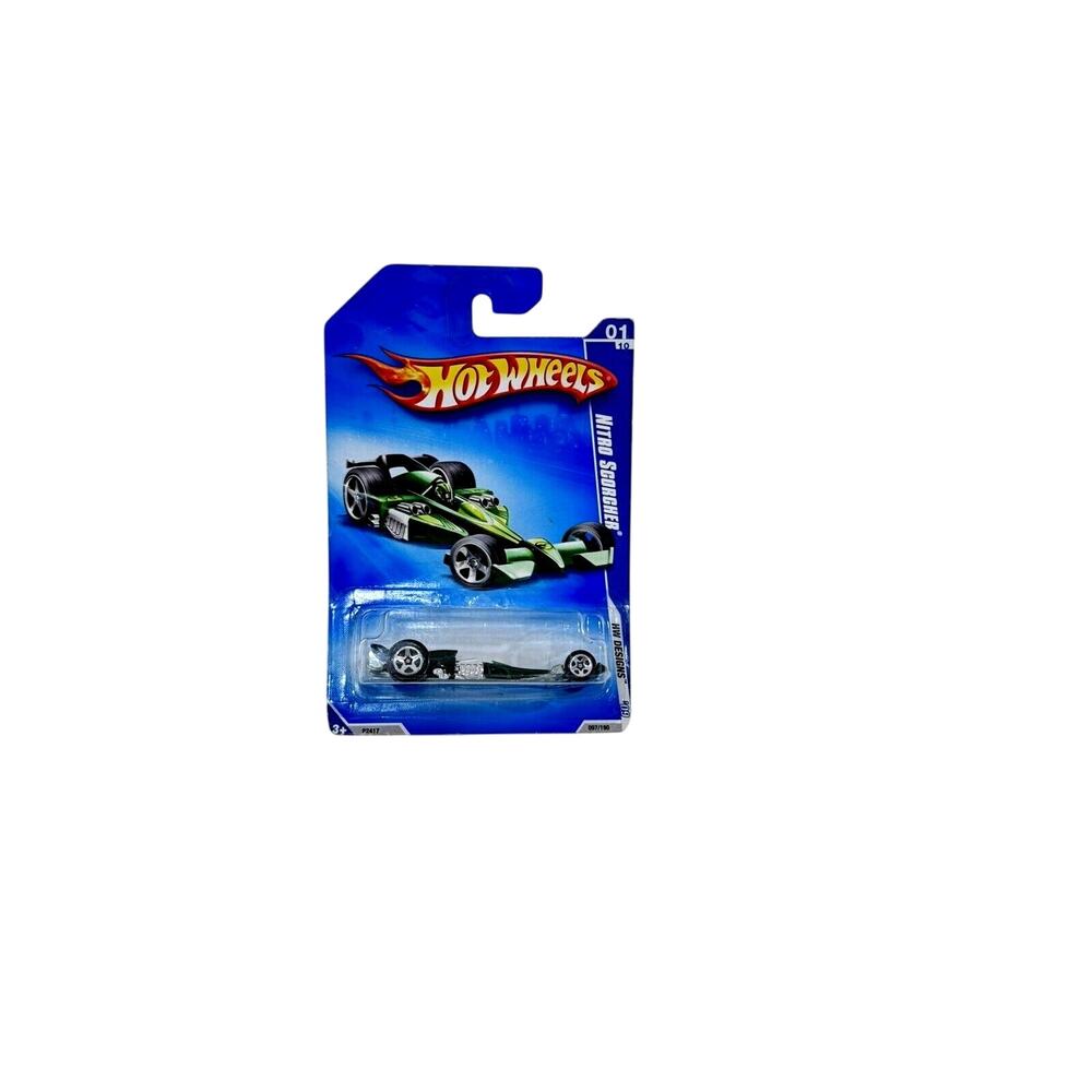 2009 Hot Wheels: #97 HW Designs - 1/10 NITRO SCORCHER - NEW